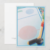 Hit The Ice © Mitteilungskarte (Vorne/Hinten)