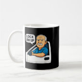 Hit The Road Dude Lock Em' Up Funny For Men Women  Kaffeetasse (Links)