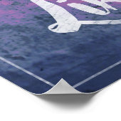 Hit wie ein Girl Pink Volleyball 2 Poster (Ecke)