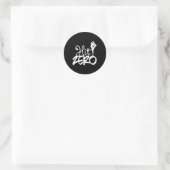 Hit Zero Competition Cheer Team Skorpion Stunt Any Runder Aufkleber (Tasche)