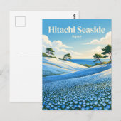 Hitachi-Seaside-Park Japan Postkarte (Vorne/Hinten)