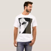 Hitch den Schlittenhund T-Shirt (Vorne ganz)