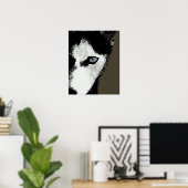 Hitch der Husky Poster (Heimbüro)
