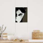 Hitch der Husky Poster (Küche)