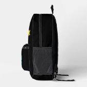 Hitch Hiker's backpack Bedruckter Rucksack (Rechts)