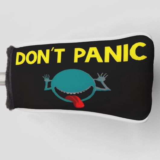 Hitch Hiker's Guide Golf Headcover (Vorderseite)