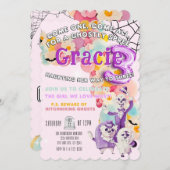 Hitch Wanderghosts Birthday Einladung (Vorne/Hinten)