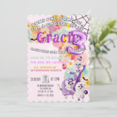 Hitch Wanderghosts Birthday Einladung (Stehend Vorderseite)