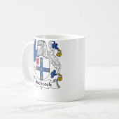Hitchcock Familienwappen Kaffeetasse (Vorderseite Links)