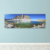 Hitchcock über dem Unteren Hitchcock-See - Sierra Leinwanddruck (Insitu (Holzboden))