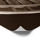 HITCHCOCKESQUE VERTIGO VORTEX SPIRALSTÄTTEN POSTER (Ecke)