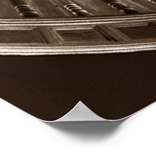 HITCHCOCKESQUE VERTIGO VORTEX SPIRALSTÄTTEN POSTER (Ecke)