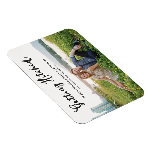 Hitched | Datum speichern Magnet (Rechte Seite)