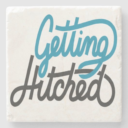 Hitched Steinuntersetzer (Vorderseite)