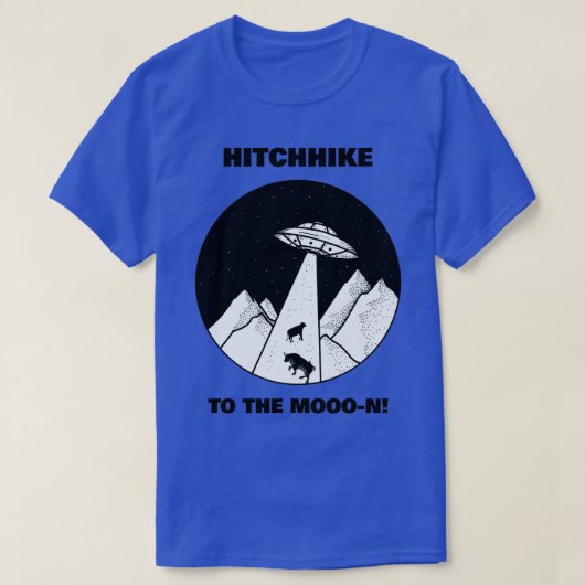 Hitchhir zum Mond T-Shirt (Design vorne)