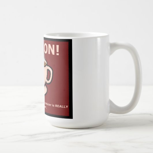 Hitchikers Führer-heißer Tee Kaffeetasse (Rechts)