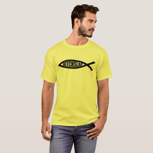 "HITCHSLAP FISCHE " T-Shirt (Vorne ganz)