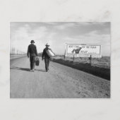 Hitchwanderer, 1937 postkarte (Vorderseite)