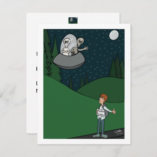 Hitchwanderkarte (Vorne/Hinten)