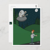 Hitchwandern Postkarte (Vorne/Hinten)