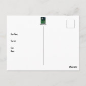 Hitchwandern Postkarte (Rückseite)