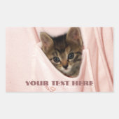 Hitchwandern Rechteckiger Aufkleber (Vorderseite)