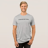 Hitchwandern Tri-Blend Shirt (Vorderseite voll)