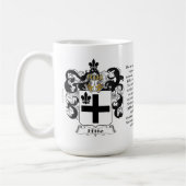 Hite, der Ursprung, die Bedeutung und das Wappen Kaffeetasse (Links)