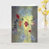 Hither gekommen karte (Gelbe Blume)