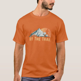 Hitherail Vintage Mountain Runner Retrorail Laufen T-Shirt