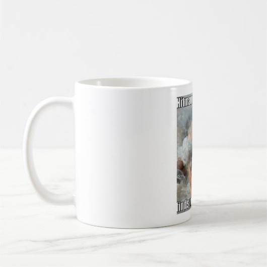 Hitman-Affe Kaffeetasse (Links)