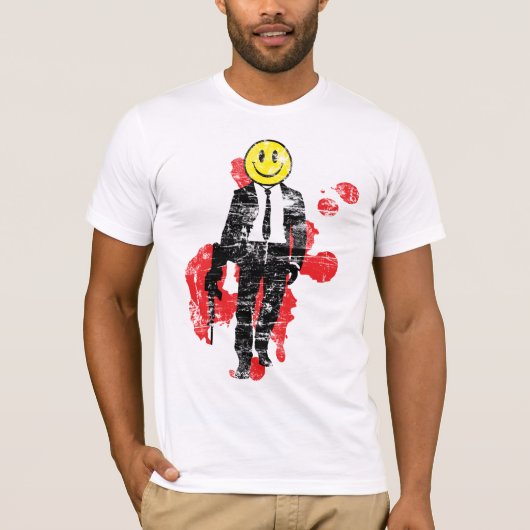 Hitman (beunruhigt) T-Shirt (Vorderseite)