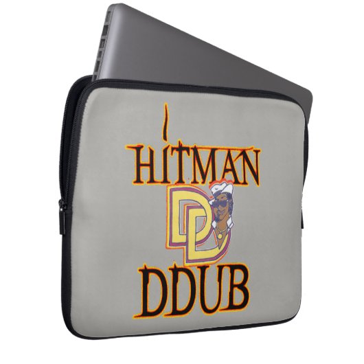 HITMAN*DDub Laptop-Hülse Laptopschutzhülle (Vorne Rechts)