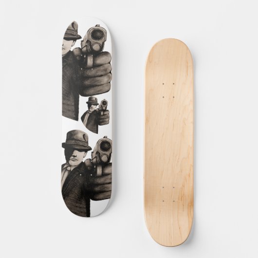 Hitman Triptych Skateboard (Vorderseite)