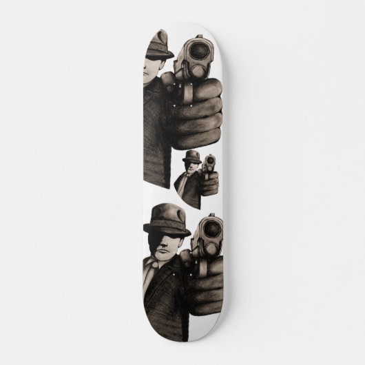 Hitman Triptych Skateboard (Vorne)