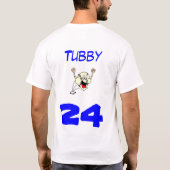 Hitmen-Softball Jersey T-Shirt (Rückseite)