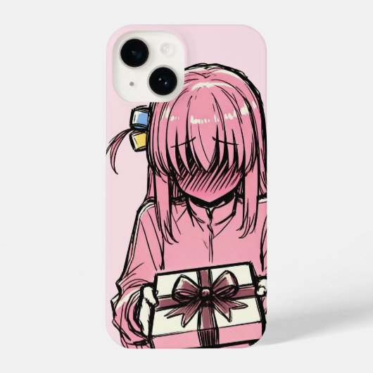 Hitori Gotoh Anime Phone Case | Bocchi the Rock! iPhone Hülle (Rückseite)