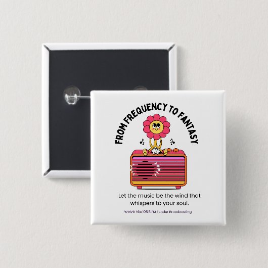 Hits 105,5 Button (Vorne & Hinten)