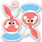 【HiTs】Mascot Character にぽくん Nipo kun Sticker - ① (Vorderseite)