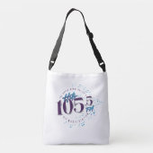 Hits merch tragetaschen mit langen trägern (Rückseite)