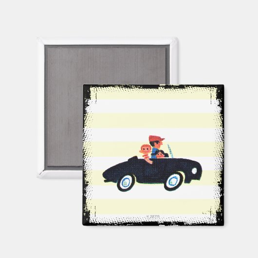 Hitting the Open Road 3 Magnet (Vorderseite/Rückseite)