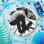 Hitting the Ramp - Skateboarder Pappteller (Party)