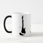 Hitze aktivierte erscheinende Gitarren-Tasse Verwandlungstasse (Links)