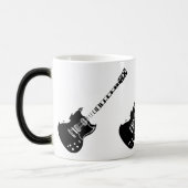 Hitze aktivierte erscheinende Gitarren-Tasse Verwandlungstasse (Links)