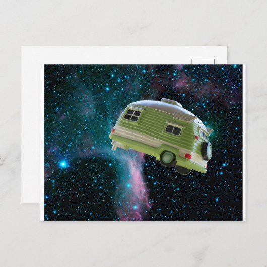 Hitze deinen Anhänger an einen Stern Postkarte (Vorne/Hinten)