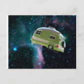 Hitze deinen Anhänger an einen Stern Postkarte (Vorderseite)