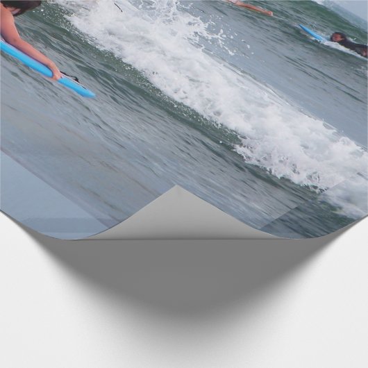 Hitze der Wellen_ Geschenkpapier (Ecke)