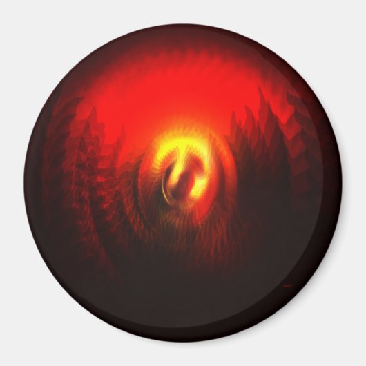 Hitze des Augenblicks...... Magnet (Vorne)