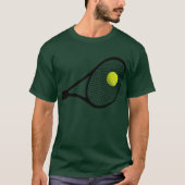 Hitze eines Tennisball T-Shirt (Vorderseite)
