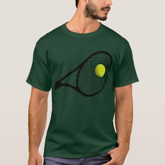 Hitze eines Tennisball T-Shirt (Vorderseite)